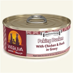 Weruva Dog Peking Ducken with Chicken and Duck in Gravy 5.5oz. Case Of 24