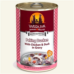 Weruva Dog Peking Ducken with Chicken and Duck in Gravy 14oz. Case Of 12