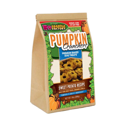 K9 Granola Pumpkin Crunchers; Sweet Potato Parsley 14oz