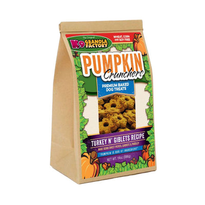 K9 Granola Pumpkin Crunchers; Turkey N Giblet Recipe 14oz 