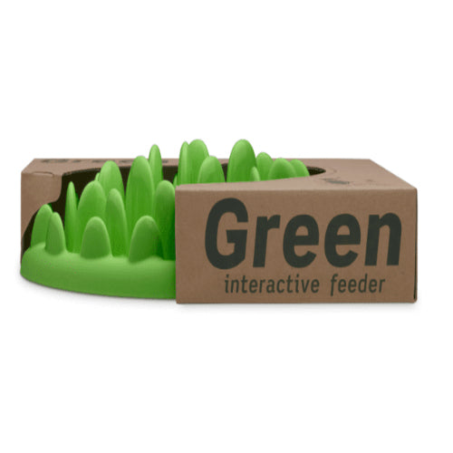 The Company Of Animals Dog Green Interact Feeder Mini