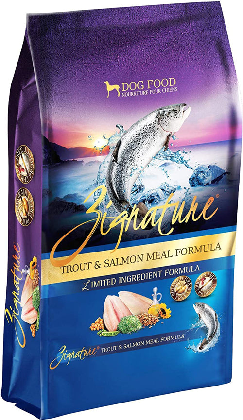 Zignature Dog 4lb.  Wild Trout Salmon