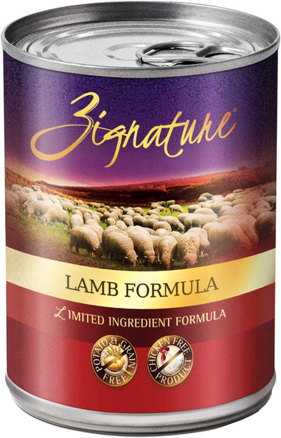 Zignature Dog Canned 13oz. Lamb (Case of 12)