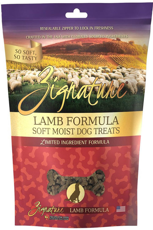 Zignature Dog 4oz. Lamb Soft Moist Treat