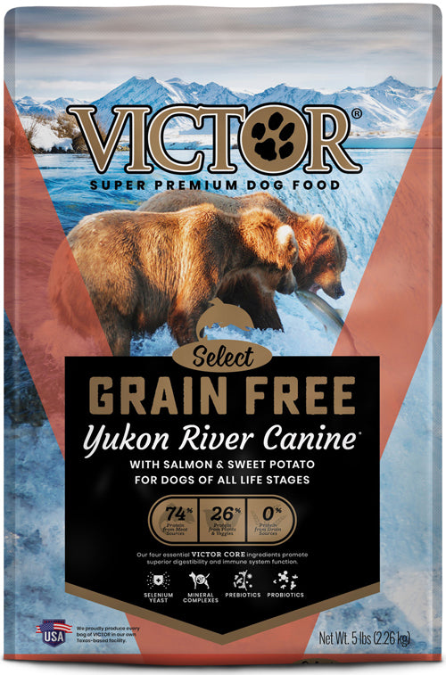 Victor Super Premium Dog Food Grain Free Yukon River Canine 5 lb