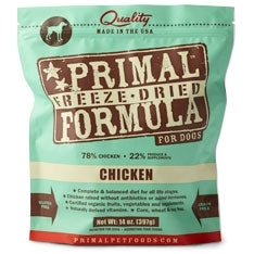 Primal Pet Foods Freeze Dried Food For Dogs 14 Oz. - Chicken