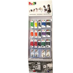 Pawz Dog Boot Maxwax Display 62 Piece